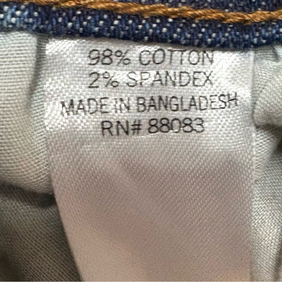 SO Dark Blue Distressed Jean Shorts - Picture 5 of 5